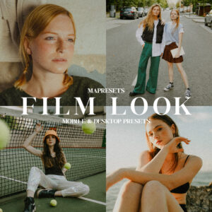 10 FILM LOOK – Mobile & Desktop Lightroom Presets